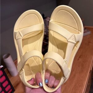 Teva Light Yellow Sandals